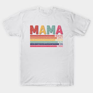 Vintage mama graphic design for mothers day T-Shirt